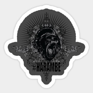 Lord Harambe Sticker